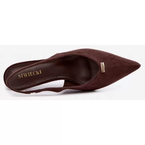  Női pumpák BOTO T681P BROWN 