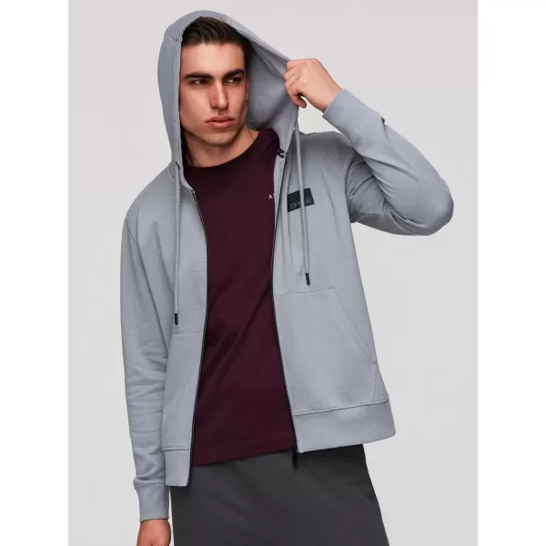  Férfi pulóver OMBRE OM-SSZP-0256 SZÜRKE 