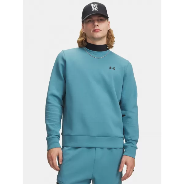  Férfi pulóver UNDER ARMOUR UNSTOPPABLE FLC CREW 1381688-466 KÉK 