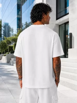 Férfi póló DSTREET NX1015R-WH-O FEHÉR