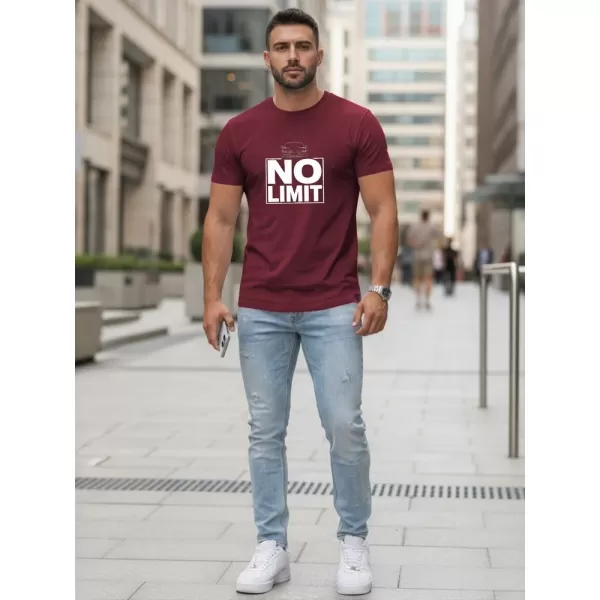  Férfi póló DSTREET NX0129R-BU BURGUNDIA 