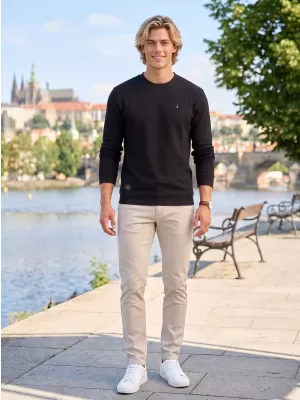 Férfi pulóver ALTISPORT ICES FEKETE