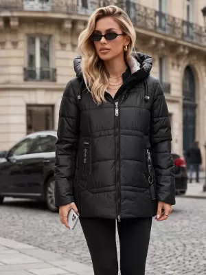Női kabát DSTREET TY5950 FEKETE