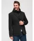 Férfi dzseki OMBRE M167 FEKETE