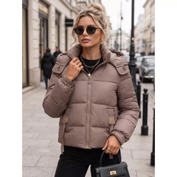  Női kabát DSTREET TY5748 BÉZS 