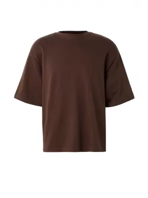 Férfi póló URBAN CLASSICS TB8097 CSOKOLÁDÉBARNA