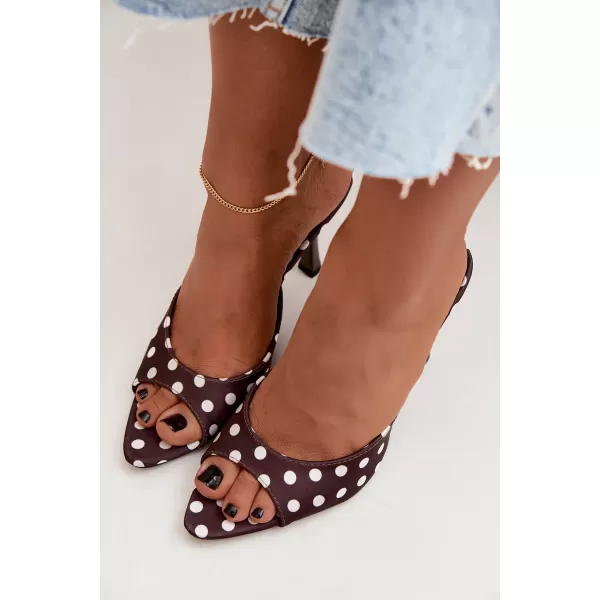  Női papucs BOTO SQC-295 BROWN BARNA 