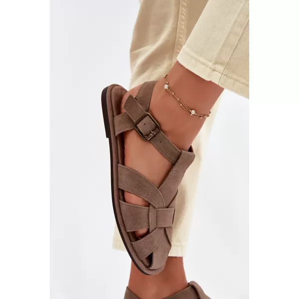  Női szandál BIG STAR SHOES TT274250 BÉZS 
