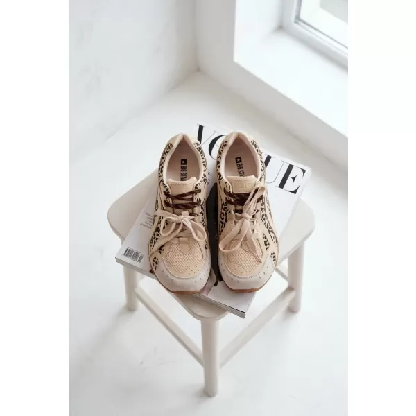  Női tornacipő BIG STAR SHOES TT274549 BÉZS 
