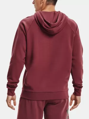 Férfi pulóver UNDER ARMOUR RIVAL FLEECE BIG LOGO HD 1357093-652 PIROS
