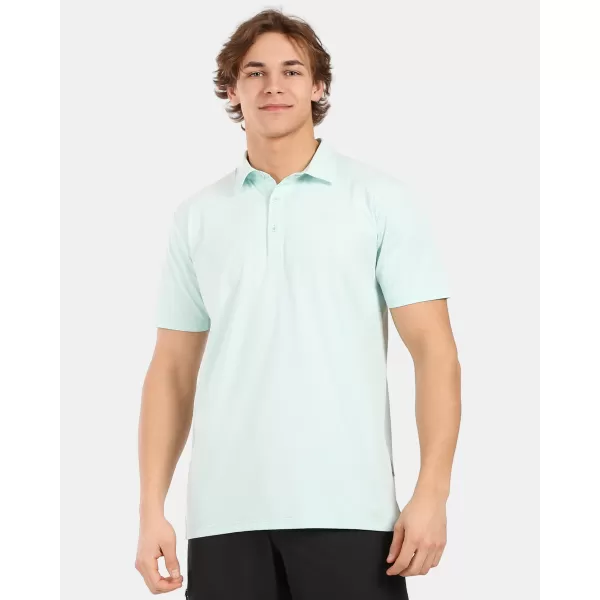  Férfi póló gallérral KILPI OLIVA-M 1M0311KI MENTA 