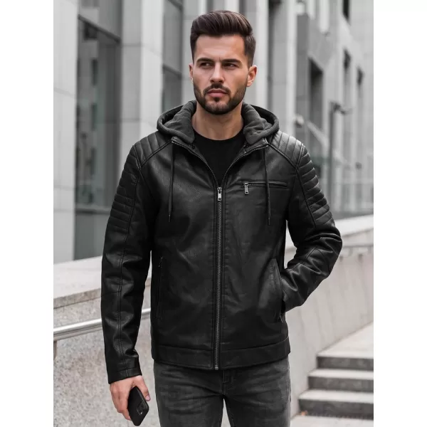  Férfi dzseki DSTREET TX5143 FEKETE 