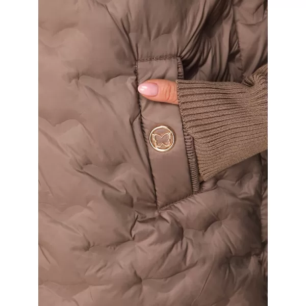 Női kabát DSTREET TY5868 KHAKI 