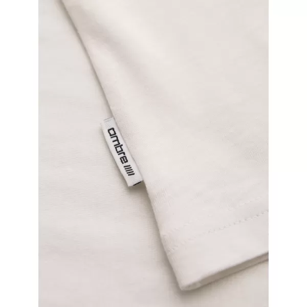  Férfi felső OMBRE OM-TSBT-0272 FEHÉR 
