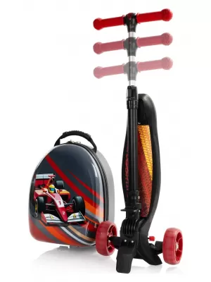 Gyermek bőrönd HEYS TURBO TOTS SCOOTER 13155 VERSENYAUTÓ