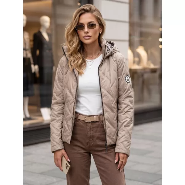  Női kabát DSTREET TY5774 KARAMELLA 