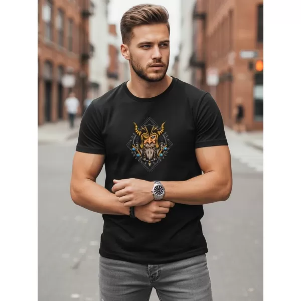  Férfi póló DSTREET NX0144R-BK FEKETE 