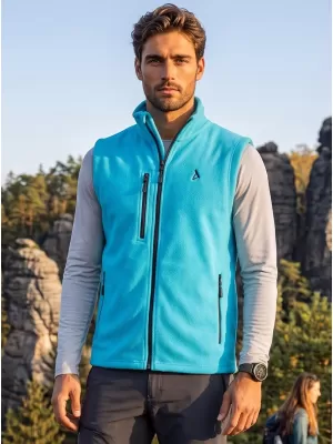 Férfi polár mellény ALTISPORT ALM002525 TÜRKIZ