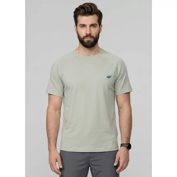  Férfi póló 4F WAW25TTSHM2373 MENTA 