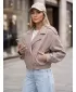 Női kabát DSTREET TY6025 BÉZS