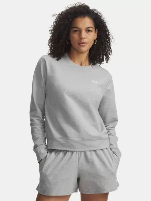 Női pulóver UNDER ARMOUR SPORT TERRY CREW 6011016-011 SZÜRKE