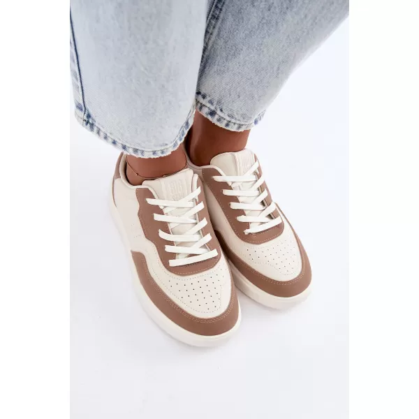  Női tornacipő BIG STAR SHOES UU274275 FEHÉR/BÉZS 