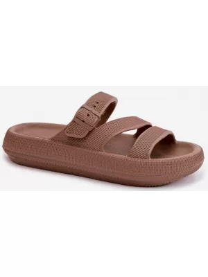 Női papucs BIG STAR SHOES 42155-19 BARNA/BÉZS