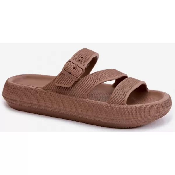  Női papucs BIG STAR SHOES 42155-19 BARNA/BÉZS 