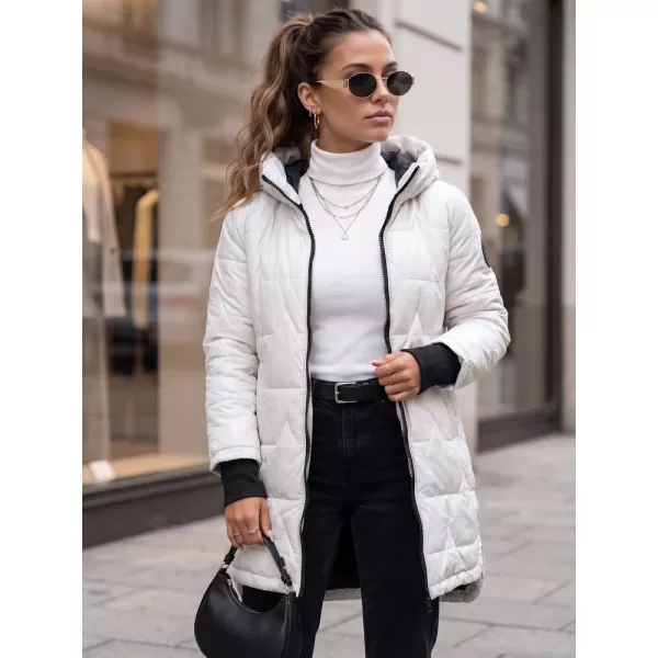  Női kabát DSTREET TY5788 VILÁGOSSZÜRKE 