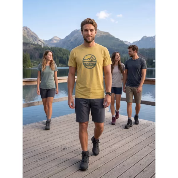 Férfi póló ALPINE PRO TERMES 4 DÉLI MOHA PC VÁLTOZAT 