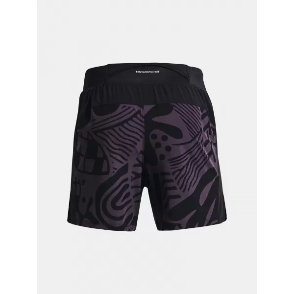 Férfi rövidnadrág UNDER ARMOUR WE RUN IN PEACE SHORT 1377048-001 FEKETE 