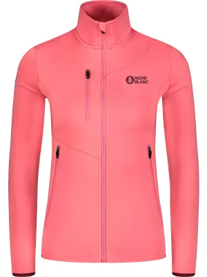 Női powerfleece pulóver NORDBLANC CRISP NBSFL8338 RÓZSASZÍN