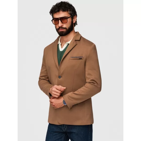  Férfi dzseki OMBRE M170 VILÁGOSBARNA 