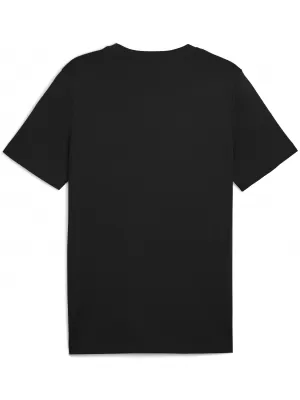 Férfi póló PUMA GRAPHICS 2 COLOR SMALL NO. 1 LOGO TEE 68471701 PUMA FEKETE