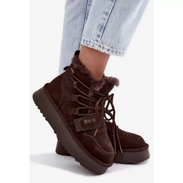  Női hóemberek BIG STAR SHOES UU274316 BARNA/BÉZS ÁRNYÉKOK 