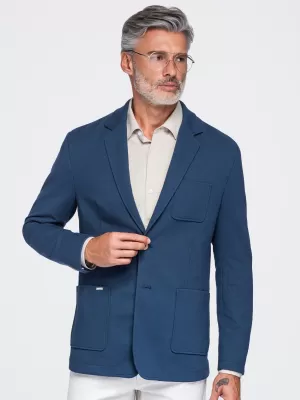 Férfi dzseki OMBRE M165 KÉK