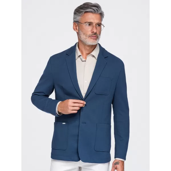  Férfi dzseki OMBRE M165 KÉK 