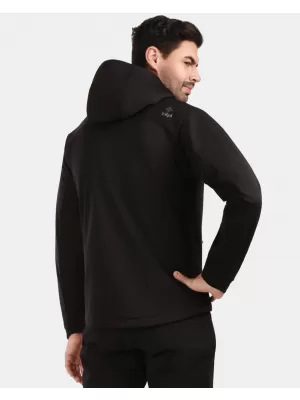 Férfi softshell kabát KILPI ONTAVIO-M 1M0112KI FEKETE