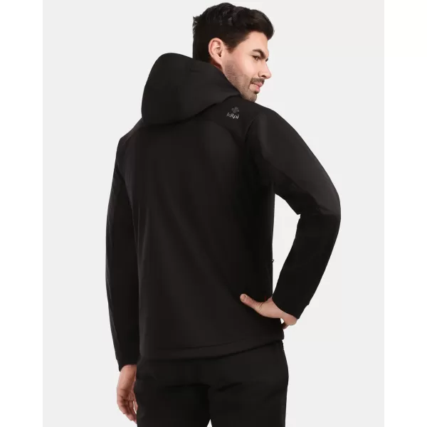  Férfi softshell kabát KILPI ONTAVIO-M 1M0112KI FEKETE 