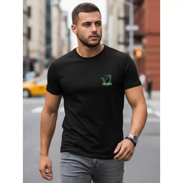  Férfi póló DSTREET NX0153R-BK FEKETE 