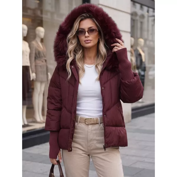  Női kabát DSTREET TY5742 BURGUNDIA 