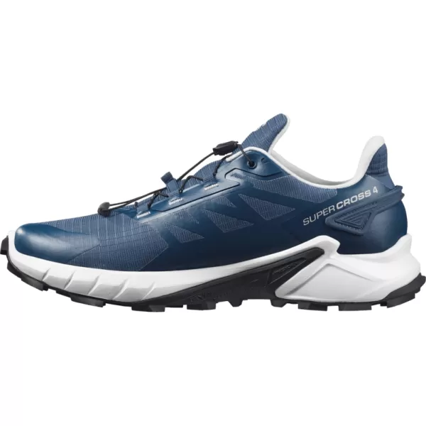  Férfi cipők SALOMON SUPERCROSS 4 GORE-TEX L45447400 ELBŰVÖLT/HOLDSZIKLA/FEKETE 
