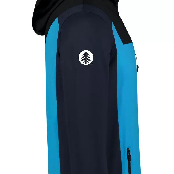  Férfi powerfleece pulóver NORDBLANC SPRAWL NBSFM8333 FÉNYES KÉK 