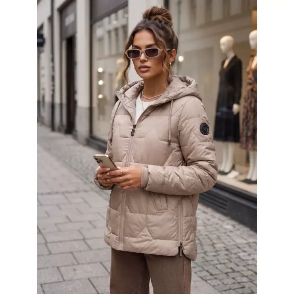  Női kabát DSTREET TY5799 KARAMELLA 