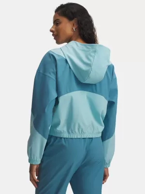 Női kabát UNDER ARMOUR RIVAL WOVEN JKT HD 6004849-425 KÉK