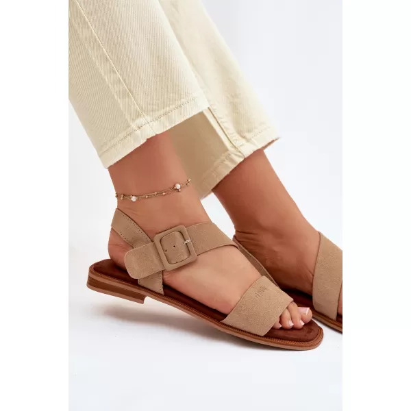  Női szandál BIG STAR SHOES TT274491 BÉZS 