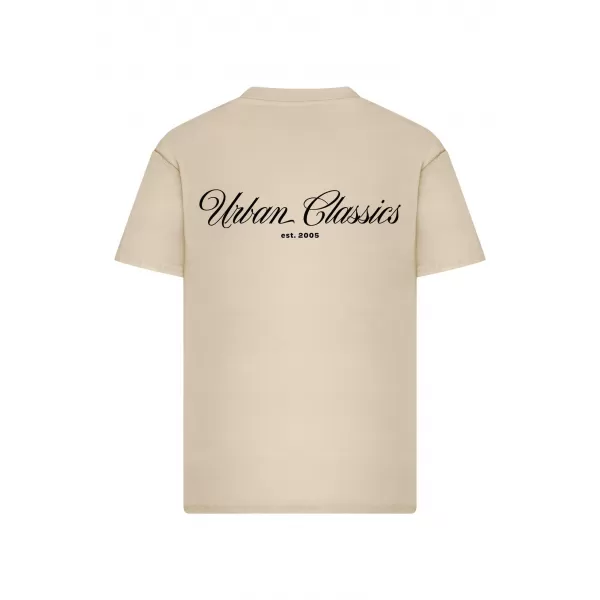  Férfi póló URBAN CLASSICS TB8757 FEHÉR/HOMOK 