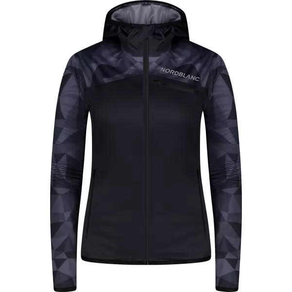  Női softshell kabát NORDBLANC UPLAND NBSSL8322 FEKETE 