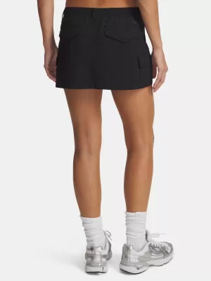 Női rövidnadrág UNDER ARMOUR UNSTOPPABLE UTILITY SKIRT 6009725-008 FEKETE