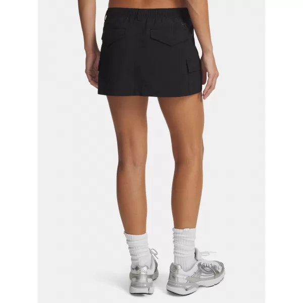  Női rövidnadrág UNDER ARMOUR UNSTOPPABLE UTILITY SKIRT 6009725-008 FEKETE 